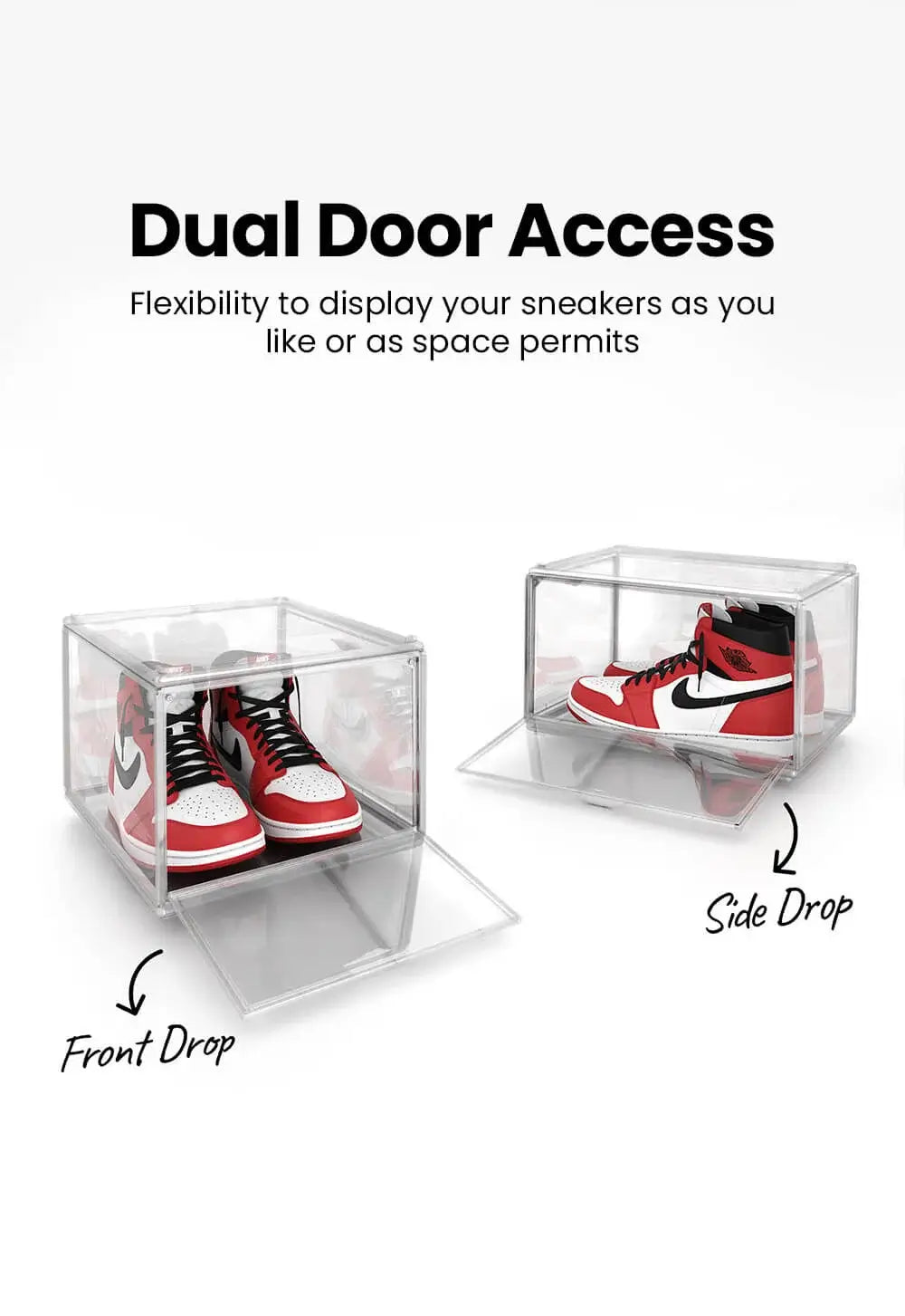 Dual Door Access Crates