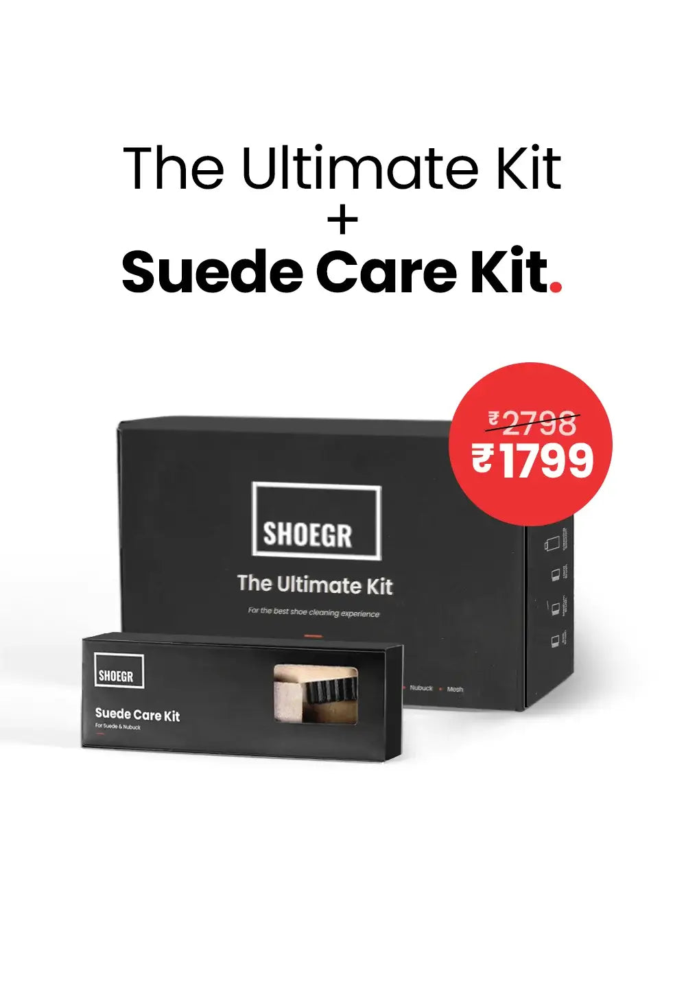 Ultimate Shoe Cleaning Kit + Dry Suede Kit