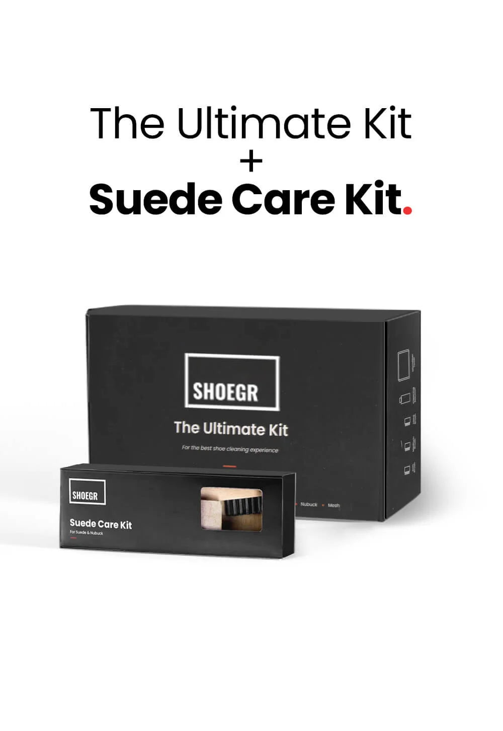 Ultimate Shoe Cleaning Kit + Dry Suede Kit